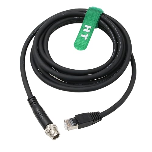 HangTon-Industriekamera, Modell M12, Ethernet-Kabel, 8-polig, X-Codierung auf RJ45 Cat5E für Manufacturing Automation Sensor Instrument (2 m) von HangTon Connect