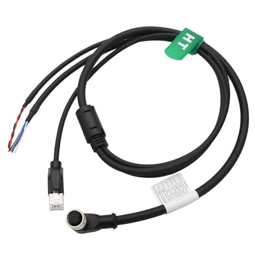 HangTon M12 12-poliges Netzwerk Ethernet-Datenkabel für DJI Livox Mid-360 LiDAR Sensor auf Computer Debug, rechtwinklig auf RJ45 Flying Leads, 1 m HangTon M12 12-poliges Netzwerk Ethernet-Datenkabel für DJI Livox Mid-360 LiDAR Sensor auf Computer Debug, rechtwinklig auf RJ45 Flying Leads, 1 m von HangTon
