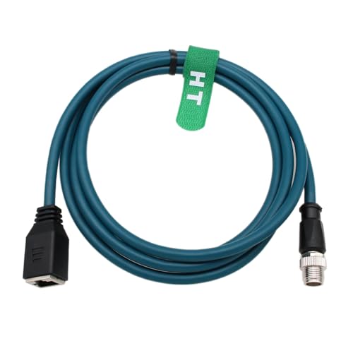 HangTon M12 8 Pin X-Code RJ45 Coupler GigE Ethernet Netzwerkkabel Adapter für Cognex Basler Baumer Industriekamera Sensor Barcode Reader PLC PC Router 5M HangTon M12 8 Pin X-Code RJ45 Coupler GigE Ethernet Netzwerkkabel Adapter für Cognex Basler Baumer Industriekamera Sensor Barcode Reader PLC PC Router 5M von HangTon