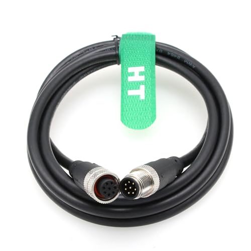 HangTon M12 A kodierte 8-polige Buchse auf 8-poligen Stecker Kabel für Cognex-Sensor-Kamera, Industrie-Stellantrieb, Profibus-Automation, 3 m HangTon M12 A kodierte 8-polige Buchse auf 8-poligen Stecker Kabel für Cognex-Sensor-Kamera, Industrie-Stellantrieb, Profibus-Automation, 3 m von HangTon