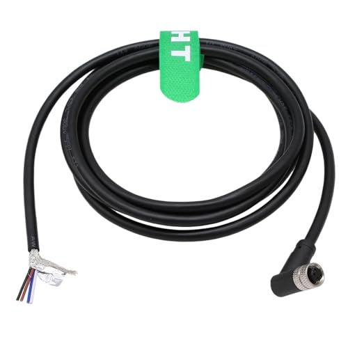 HangTon M8 4-poliges Daten-Netzkabel für Stellantriebssensor, Banner, Baumer Turck Sick Omron, Automatisierungssteuerung, Feldgerät, Schalter, geschirmt, PVC, 3 m HangTon M8 4-poliges Daten-Netzkabel für Stellantriebssensor, Banner, Baumer Turck Sick Omron, Automatisierungssteuerung, Feldgerät, Schalter, geschirmt, PVC, 3 m von HangTon