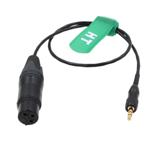 HangTon Mikrofon-Audiokabel für Sony UWP D11 D21 Sennheiser SK500 G4 Transmitter XLR 3 Pin Female auf Locking 3.5mm 1/8" TRS 20" HangTon Mikrofon-Audiokabel für Sony UWP D11 D21 Sennheiser SK500 G4 Transmitter XLR 3 Pin Female auf Locking 3.5mm 1/8" TRS 20" von HangTon