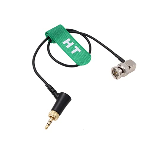 HangTon Timecode für Deity TC-1 an Sony F55 FX9 Canon C70 C300 C500 Amira URSA Mini Pro Kamera Zoom F4 F8n Pro, Verriegelung 3.5mm TRS an BNC 30cm von HangTon