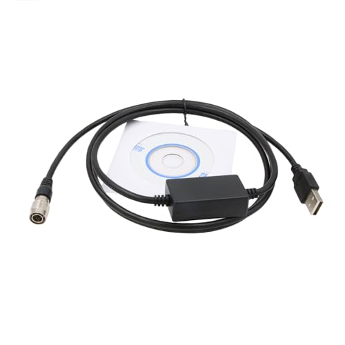 HangTon USB Datenkabel für Geomax Zoom 20/30/35 Pro Totalstation Geo Fennel ELT 220 Teodolite an Computer Win10 Win7 von HangTon