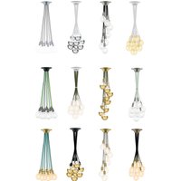 Deckenleuchter - 9 Pendelleuchten Bubble Globe Chandelier Benutzerdefinierte Farben Einzigartige Kronleuchter von HangoutLighting