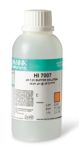 Hanna Instruments HI7007M 7,01 pH-Kalibrierungspufferlösung, 230 ml Flasche von Hanna Instruments
