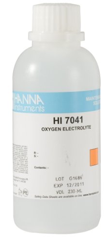 Hanna Instruments HI7041M Dissolved Oxygen Probe Electrolyte Solution, 230 mL von Hanna Instruments