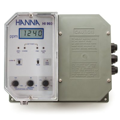 Wand-TDS-Regler, 1 Regelpunkt, Proportionaldosierung, 230 V von Hanna Instruments