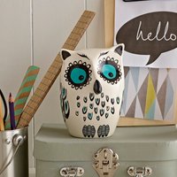 Handgemachte Keramik Eule Spardose von HannahTurnerShop
