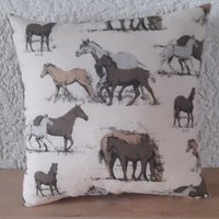 Kuschelkissen Pferde von HanneKreativ