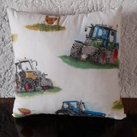 Kuschelkissen Traktor von HanneKreativ
