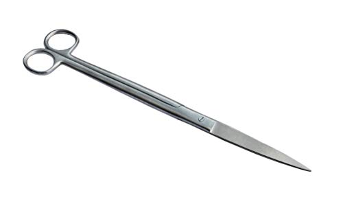 Hanni-Care Aquarium Schere Pflanzenschere Gerade oder Gebogen Edelstahl 31 cm (353 Gerade) von Hanni-Care
