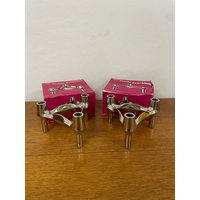 1/2 Bmf Stoff Nagel Kerzenständer/Kerzenhalter Zum Stecken Chrom Silber Made in West Germany Ovp 60Er 70Er Mid Century Vintage 1/2 Bmf Stoff Nagel Kerzenständer/Kerzenhalter Zum Stecken Chrom Silber Made in West Germany Ovp 60Er 70Er Mid Century Vintage von HannoverVintagestore