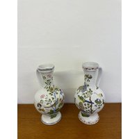 1/2 Karlsruhe Keramik Vase Oder Krug Mit Hirschmuster Karpfenteichmuster in Limitierte Auflage 70Er Mid Century 1/2 Karlsruhe Keramik Vase Oder Krug Mit Hirschmuster Karpfenteichmuster in Limitierte Auflage 70Er Mid Century von HannoverVintagestore