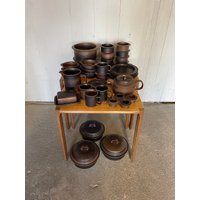 1/59 Ruska Arabia Geschirr Aus Keramik Made in Finland 60Er Mid Century Vintage 1/59 Ruska Arabia Geschirr Aus Keramik Made in Finland 60Er Mid Century Vintage von HannoverVintagestore