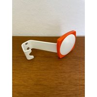 70Er Jahre Haken Garderobenharken Aus Kunststoff Und Metall Orange Mid Century Vintage 70Er Jahre Haken Garderobenharken Aus Kunststoff Und Metall Orange Mid Century Vintage von HannoverVintagestore