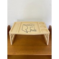Dansol Canada Tablett/Betttablett Zum Klappen Aus Kunststoff 70Er Mid Century Vintage von HannoverVintagestore