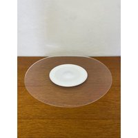 Glashagen Hütte Schale/Teller Von Regina Kaufmann in Weiß 1995 90Er Vintage Glashagen Hütte Schale/Teller Von Regina Kaufmann in Weiß 1995 90Er Vintage von HannoverVintagestore