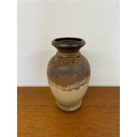 Mid Century Scheurich Keramik Vase 501-24 in Braun Made West Germany 60Er Vintage Mid Century Scheurich Keramik Vase 501-24 in Braun Made West Germany 60Er Vintage von HannoverVintagestore
