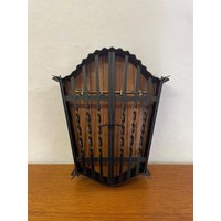 Mid Century Schlüsselkasten Aus Eisen Für Die Wand 60Er Vintage von HannoverVintagestore