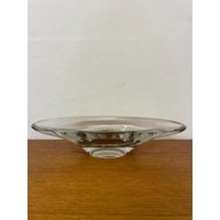 Peill & Putzler „Aurum" Schale/Obstschale Aus Massivem Glas Mit Metalleinschluss 70Er Mid Century Vintage von HannoverVintagestore