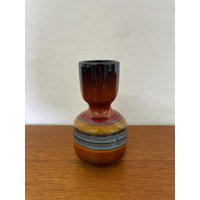 Seltene Romulo Verzolini Vase Aus Keramik 60Er 70Er Mid Century Vintage Seltene Romulo Verzolini Vase Aus Keramik 60Er 70Er Mid Century Vintage von HannoverVintagestore