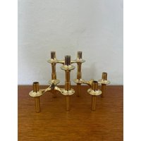 Set 3 Orion Bmf Stoff Nagel Kerzenständer/Kerzenhalter Zum Stecken in Gold 60Er 70Er Mid Century Vintage Set 3 Orion Bmf Stoff Nagel Kerzenständer/Kerzenhalter Zum Stecken in Gold 60Er 70Er Mid Century Vintage von HannoverVintagestore