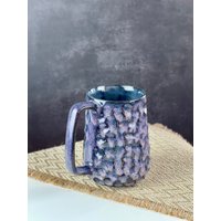 Großer Keramik Becher/Großer Henkel Becher/Extra Becher/Übergröße Becher/Keramik Becher Handgemacht Groß/Extra Henkelbecher von HanpantsurovCeramic