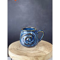 Handgemachter Keramik Becher/Keramik Kaffeebecher Handgemacht/Keramik Handgemacht/Teebecher von HanpantsurovCeramic