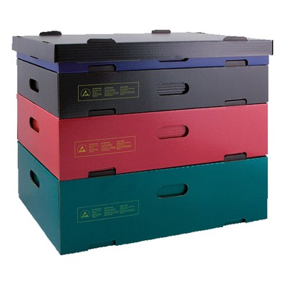 Customer-Store-Container, ESD, 551 x 362 x 220mm von Hans Kolb