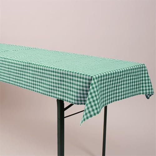 Biertisch Tischdecke kariert Grün Weiß Baumwolle 80x250 cm – grün Karierte Tischdecke Biertisch Baumwolle, gewebtes Karomuster 1x1 cm Biertisch Tischdecke kariert Grün Weiß Baumwolle 80x250 cm – grün Karierte Tischdecke Biertisch Baumwolle, gewebtes Karomuster 1x1 cm von Hans-Textil-Shop