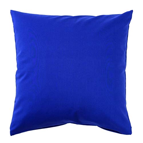 Hans-Textil-Shop Kissenbezug 40x40 cm Uni Kobalt Blau Baumwolle Dekokissen Kissenhülle Couchkissen Sofakissen Deko Reißverschluss Hans-Textil-Shop Kissenbezug 40x40 cm Uni Kobalt Blau Baumwolle Dekokissen Kissenhülle Couchkissen Sofakissen Deko Reißverschluss von Hans-Textil-Shop