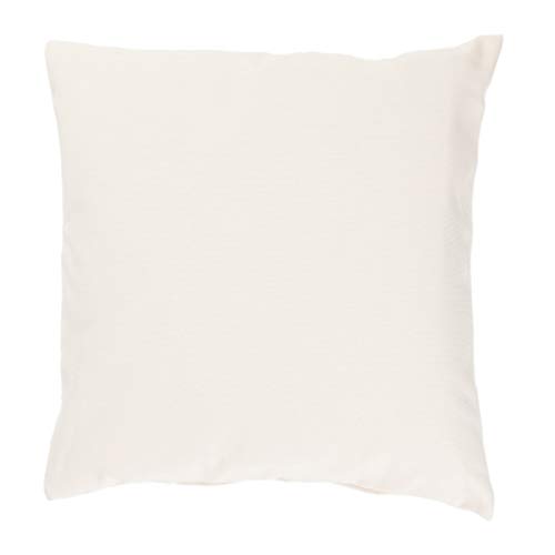 Hans-Textil-Shop Kissenbezug 40x40 cm Uni Creme Baumwolle Dekokissen Kissenhülle Couchkissen Sofakissen Deko Reißverschluss von Hans-Textil-Shop