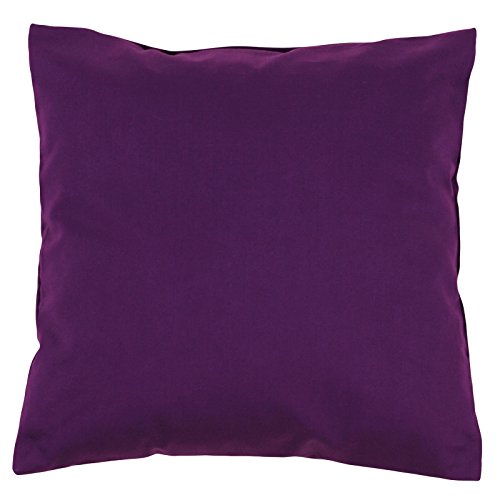 Hans-Textil-Shop Kissenbezug 40x40 cm Uni Lila Dunkel Baumwolle Dekokissen Kissenhülle Couchkissen Sofakissen Deko Reißverschluss Hans-Textil-Shop Kissenbezug 40x40 cm Uni Lila Dunkel Baumwolle Dekokissen Kissenhülle Couchkissen Sofakissen Deko Reißverschluss von Hans-Textil-Shop