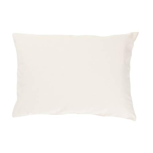 Hans-Textil-Shop Kissenbezug Uni Baumwolle - Für Wohnzimmer, Esszimmer, Schlafzimmer, Kinderzimmer, Garten und Terrasse (35 cm x 55 cm, Creme) von Hans-Textil-Shop