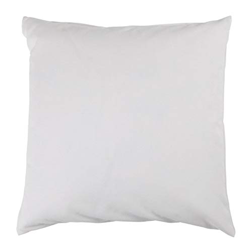 Premium Kissenbezug Jersey Uni Einfarbig - Kissen, Kissenhülle, Kopfkissenbezug, Sofakissen, Couchkissen, Dekokissen, Zierkissen, Deko, Sofa (Weiß, 40 x 60 cm) von Hans-Textil-Shop
