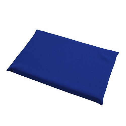 Hans-Textil-Shop Sitzkissen 37x23x3 cm Polyester (Blau) von Hans-Textil-Shop