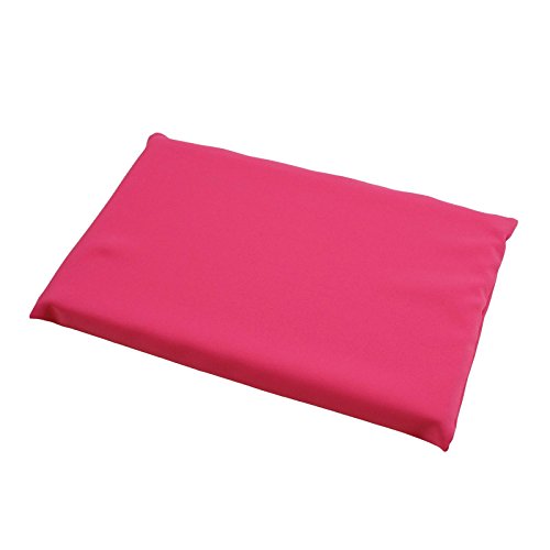 Hans-Textil-Shop Sitzkissen 37x23x3 cm Pink Polyester - Sitzauflage, Für Bierbank, Mit Schaumstoff, Reißverschluss, Qualität Made in EU von Hans-Textil-Shop