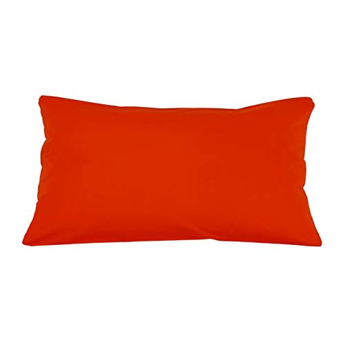 Kissenbezug 40×80 Orange Baumwolle Uni – Kissenhülle Sofa Couch Dekokissen Sofakissen mit Reißverschluss, orangefarbene Kissenhülle Kissenbezug 40×80 Orange Baumwolle Uni – Kissenhülle Sofa Couch Dekokissen Sofakissen mit Reißverschluss, orangefarbene Kissenhülle von Hans-Textil-Shop
