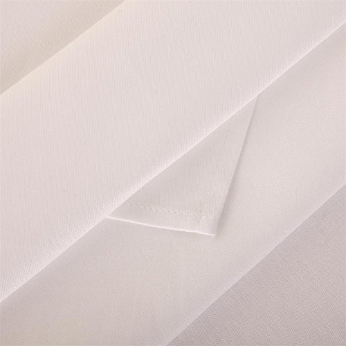 Servietten 40x40 cm Weiß Baumwolle Linon (Kochfest, Stoff, Deko, Hochzeit, Geburtstag, Party) von Hans-Textil-Shop