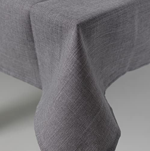 Tischdecke 80x80 cm Grau Meliert Polyester Esszimmer Tisch Tischdeko Tischwäsche Tischdecke 80x80 cm Grau Meliert Polyester Esszimmer Tisch Tischdeko Tischwäsche von Hans-Textil-Shop