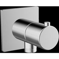 HANSA Wandanschlussbogen, eckig, 75x75 mm, chrom, 51570172 von Hansa