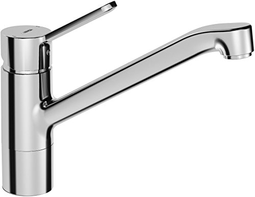 Hansa Spültisch Armatur primo (Einhand-Einlochbatterie, Durchflussmenge 12 l/min, verchromt, schwenkbar bis 150°) 49482203 von Hansa