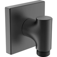 Hansa - Anschlussbögen - Wandanschlussbogen, schwarz matt 290023-33 von Hansa