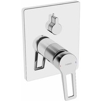 Hansa - Twist - Badewanne Einhebelmischer - Unterputz, Umsteller für 2 Verbraucher, chrom 89849085 Hansa - Twist - Badewanne Einhebelmischer - Unterputz, Umsteller für 2 Verbraucher, chrom 89849085 von Hansa