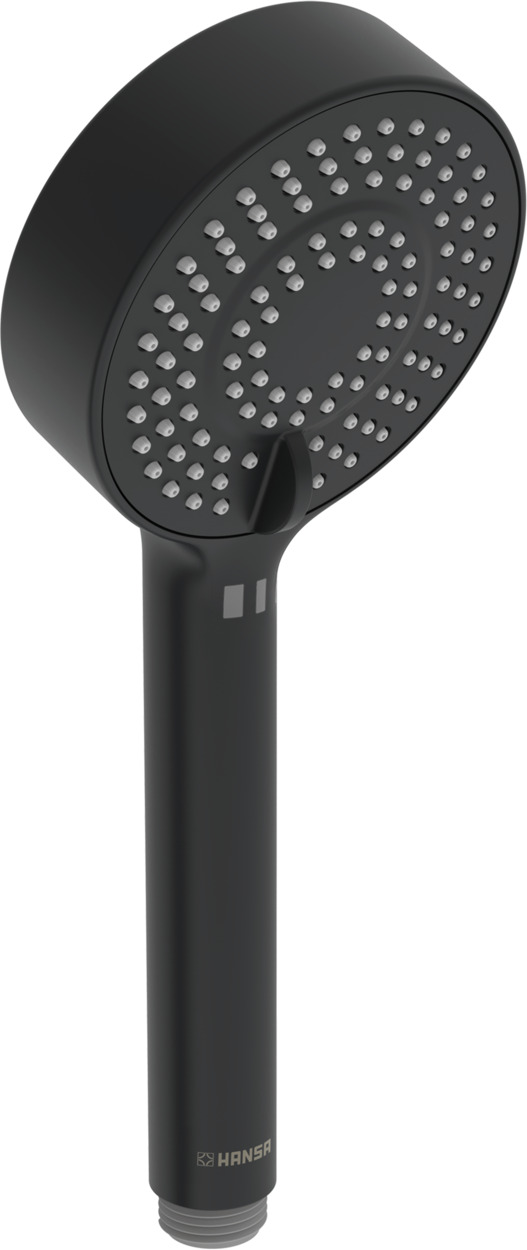 HANSA HANSABASICJET Handbrause, Anti-Kalk-Technik, Durchmesser 95 mm, Eco-Durchfluss, 3-strahlig, 4463030033 von Hansa