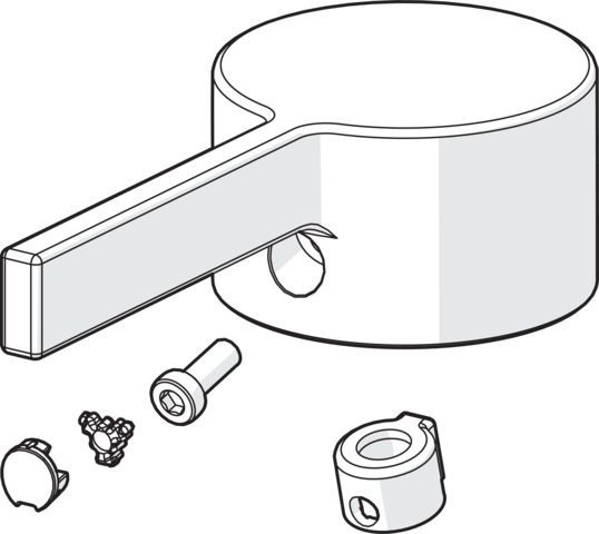 Hansa Hebel HANSALOFT 1003930V chr  1003930V von Hansa