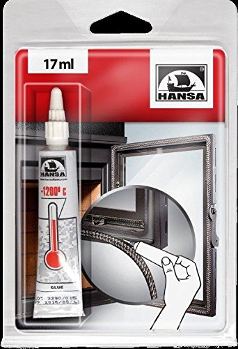 Hansa-Hochtemperatur-Klebstoff-Dichtungsmasse für Kaminöfen, Feuer-Seil, Klebstoff für Zuhause, 1200 °C Hansa-Hochtemperatur-Klebstoff-Dichtungsmasse für Kaminöfen, Feuer-Seil, Klebstoff für Zuhause, 1200 °C von Hansa