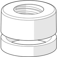 Hansa Rosette 59913432 Chrom von Hansa