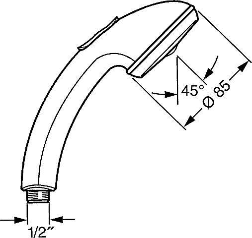 Hansa Seifenschale Hansaactivejet 0480 0100 verchromt, 04800100 4800100 von Hansa